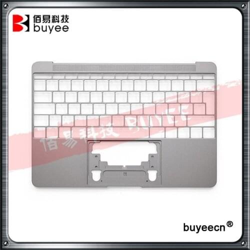 NEW Genuine 12" A1534 Palm Rest 2016 Year For Macbook Air Retina A1534 Palmrest Top Case Topcase UK EU Layout Replacement