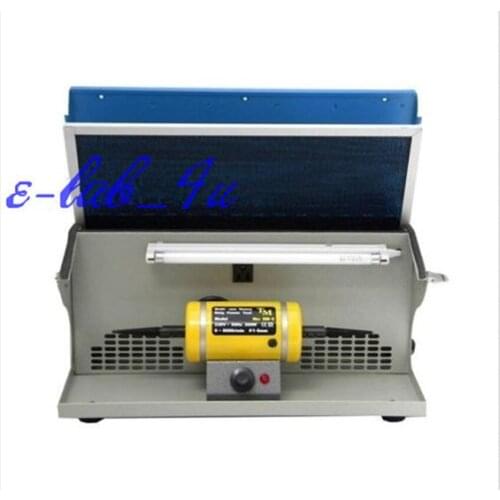 Polishing Buffing Machine Dust Collector TableTop w/ Light Dental Polisher 220v brand new rh