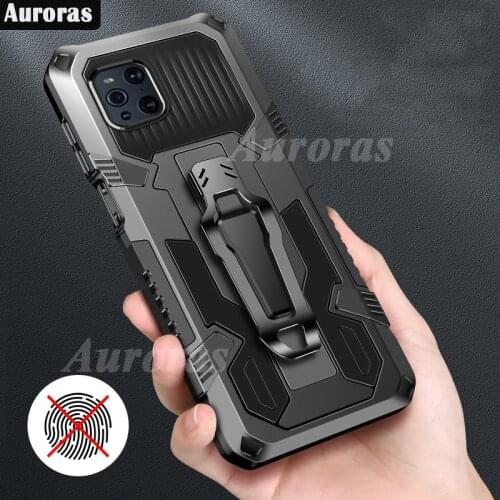 Auroras Shockproof Armor Cover For OPPO Find X3 Lite Case Magnetism Holder Back Clip Case For oppo Find X3 Pro Find X3 NEO Cover