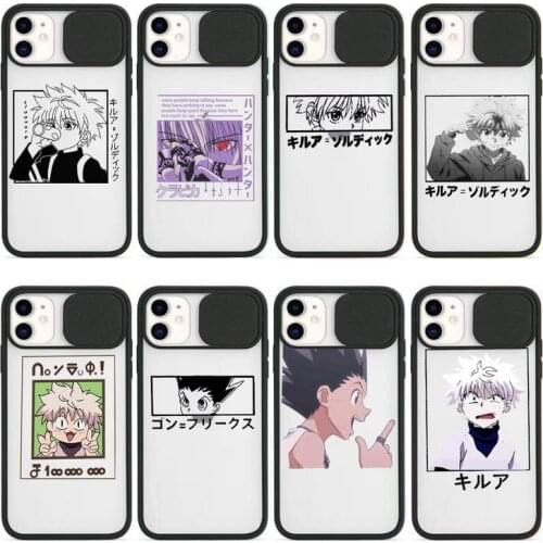 Hunter X Killua Zoldyck Anime Phone Case Transparent for iPhone 7 8 11 12 se 2020 mini pro X XS XR MAX Plus