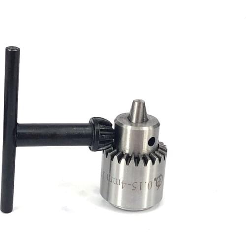 Electrode Tube JTO Spanner Drill Chuck with Key Type 0.15-4.0mm for EDM Drilling Machine