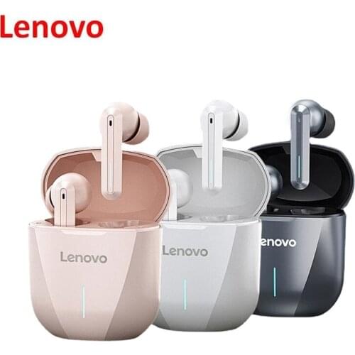 Lenovo XG01 TWS Earphones Wireless Bluetooth 5.0 Headphone Gaming Headsets Sports HiFi Sound Built-in Mic Earbuds with LED Light