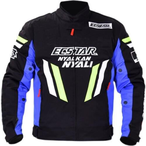 Four Seasons Oxford Textile Jacket For Suzuki Motocross MTB ATV Bike Riding Mens Riding Jackets With Protector