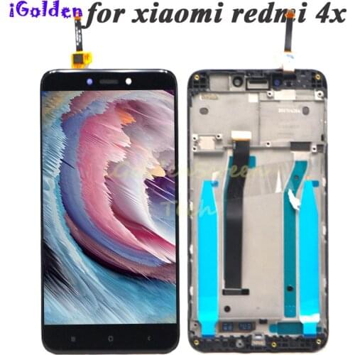 5.0 Inch Screen For Xiaomi Redmi 4X LCD Display Touch Screen With Frame Assembly for Xiaomi Redmi 4X LCD Screen