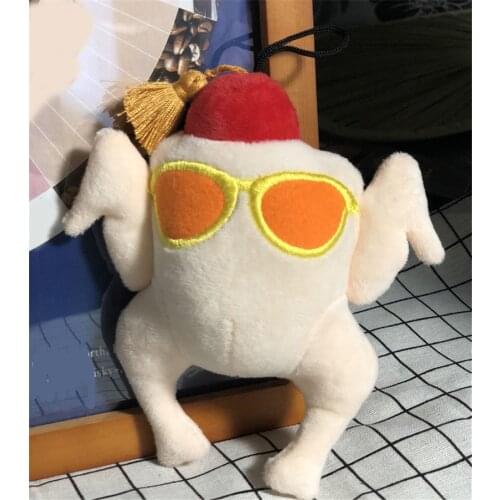 1pcs Cute TV Series Friends Monica Turkey Plush Toys Stuffed Plush Dolls Pendant Decoration Cosplay Accessories Christmas Gift