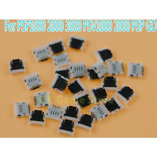 30PCS Replacement Backlight power plug socket connector LR button connector for PSP1000 2000 3000 PSV 1000 2000 PSP GO