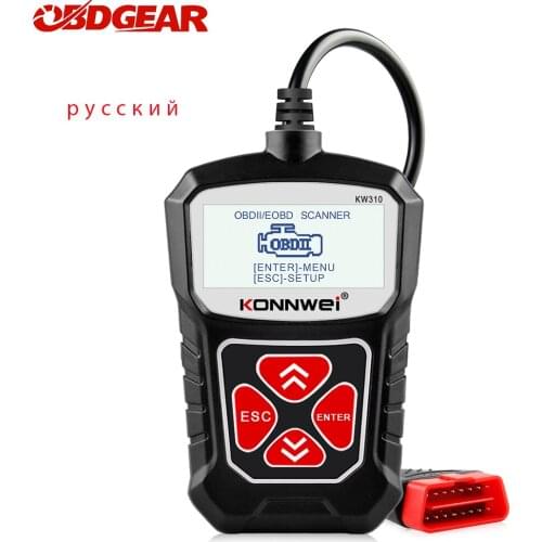 KW310 Obd2 Car Scanner Automotive Scanner Engine Analyzer Car Tools Obd 2 Diagnostic Tool Code Reader Better Than Elm327 V1.5