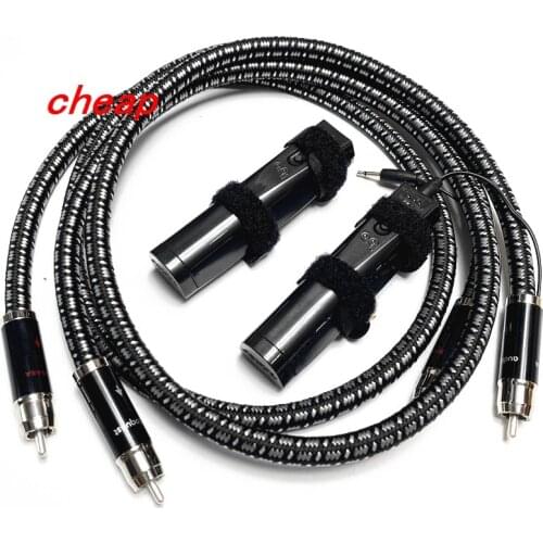 Free shipping Hi-End Niagara RCA Interconnect Audio Cables with 72V DBS
