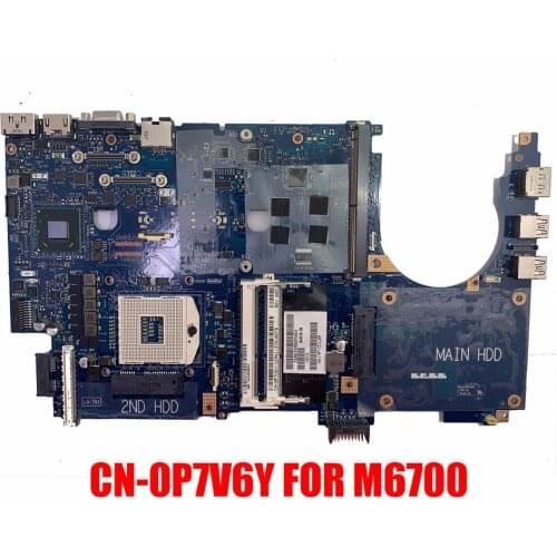 CN-0P7V6Y M6700 motherboard DDR3 hm77 lA-7933p REV:1.0 A00 For DELL Precision tested work In stock