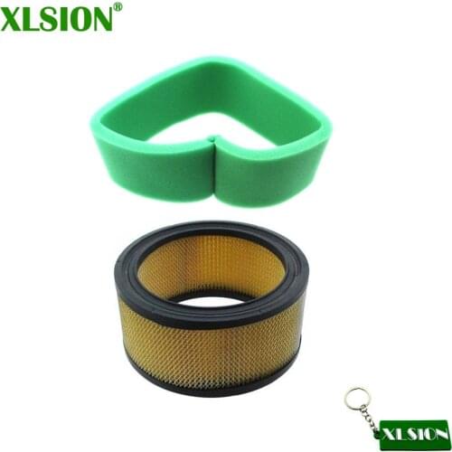 Air Filter Set For 16HP 17HP 18HP 19HP 20HP and 25-27 HP engines; Kohler: 45 083 01, 45 083 01-S; John Deere AM37201, AM31034