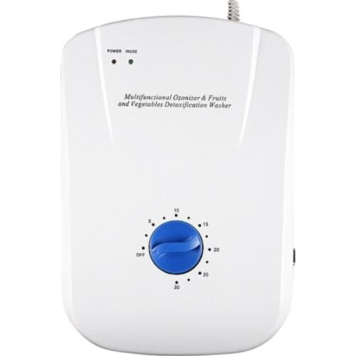 New Portable Ozone Generator Cleaning for Water Food Vegetable and Fruit Air Purifier Ozonator with EU Plug