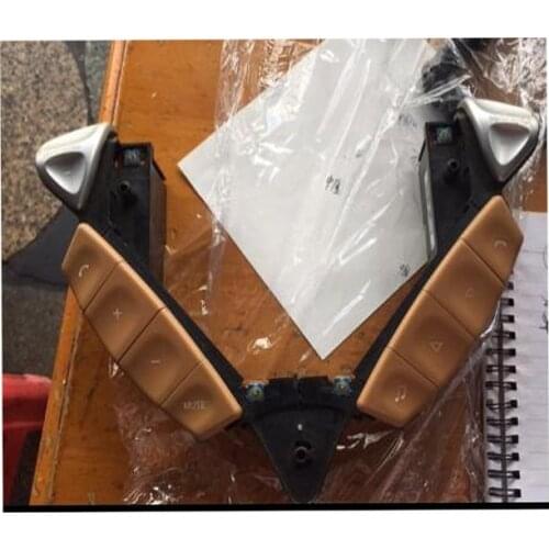 For Porsche Cayenne Steering Wheel Switch Button Cover Trim