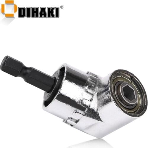 Handle Right Angle Drill Attachment Adapter 105 Degree Electric Drill chrome vanadium steel Tool Hexagon Power Tool Accessories