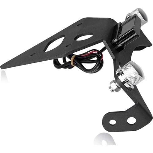 LED Rear License Plate Mount Holder for Triumph Daytona 675 Street Triple 2013-2019 Fairing