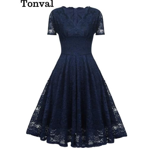 Праздничные летние платья Tonval China At AliExpress