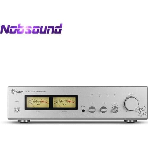 Nobsound Hi-Fi Class A 6N11 Vacuum Tube Preamplifier Single-ended XLR Balanced ARC LS22