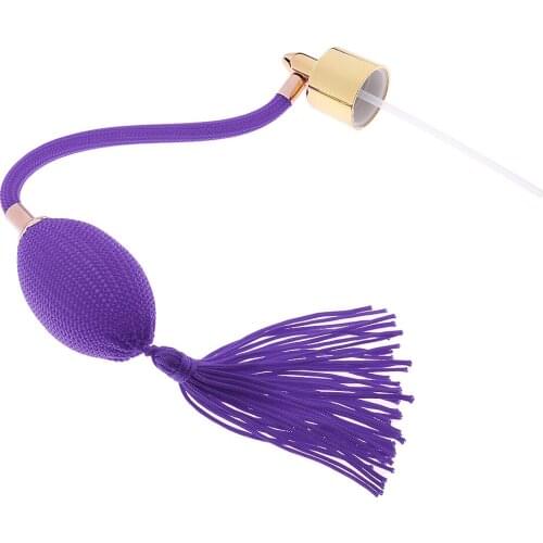 Vintage Refillable Perfume Bottle Bulb&Tube Replacement 18mm Purple