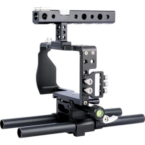 YELANGU C6 DSLR Camera Cage for A6 cage A6000/A6300/A6500 Professional DSLR Equipment