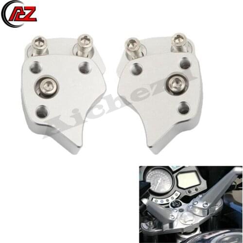 25mm Handlebar Riser Motorcycle Handle Bar Risers Clamp Mount Kit for Yamaha FJR 1300 2001-2019 FJR1300 2001 2002 2003 2004 2005