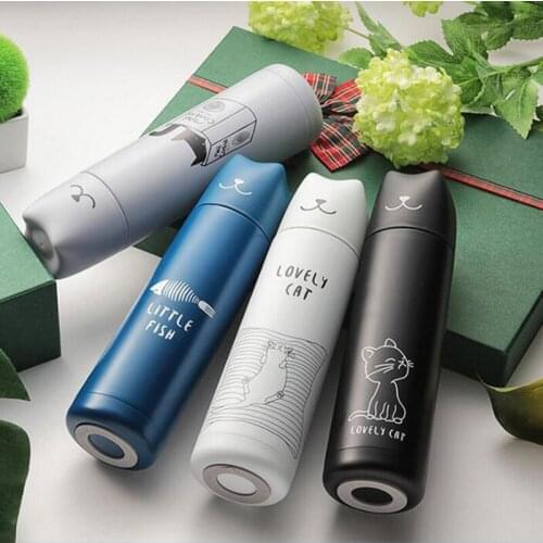500ml Stainless Steel Vacuum Flasks Thermos Cup Coffee Tea Milk Travel Mug Thermo Bottle Gifts Thermocup