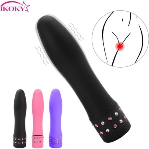 AV Stick Diamond bullet vibrator Clitoris stimulator Multispeed Vibrating Dildo realistic Faloimitator Adult Product