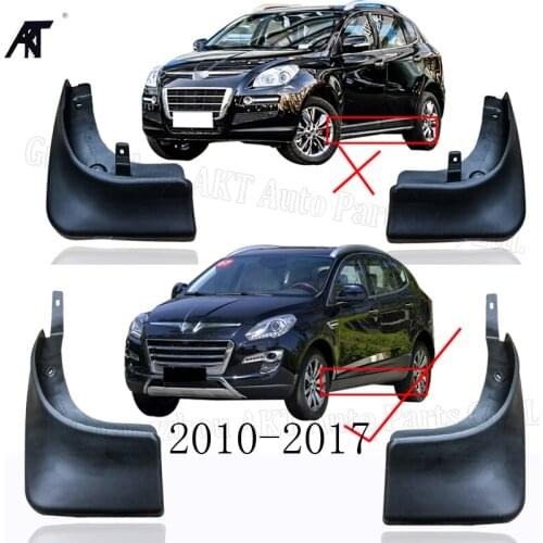 MUDFLAPS FIT FOR LUXGEN 2010-2017 No pedals MUD FLAP SPLASH GUARD MUDGUARDS FRONT REAR FENDER ACCESSOIRES