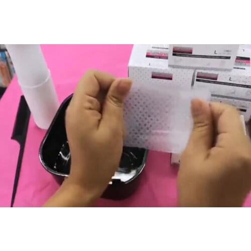 2000 sheet /2 boxes hair Curly Paper quick curling Ultra-thin strong pull Strong water permeability Mesh design salon perm tools