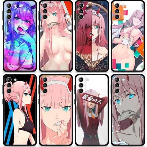 Smartphone Case For Samsung Galaxy S20 FE S21 Ultra S9 S10 Plus Lite S10e Back Cover Funda Bag Zero Two Darling in the FranXX