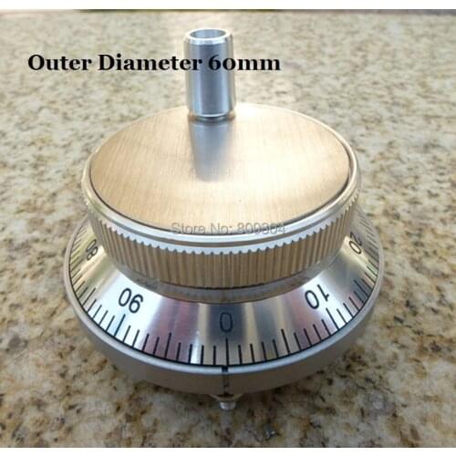 CNC MPG Hand wheel manual pulse generator encoder 60mm 24VPLC