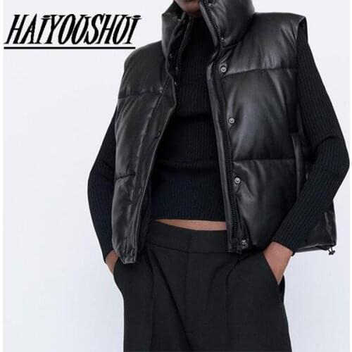 Женские кожаные жилеты CINESSD China At AliExpress