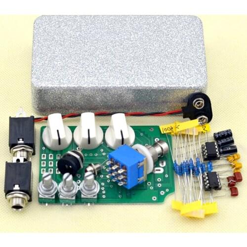 DIY Overdrive Guitar Effect Pedal All kitsTrue Bypass Electric guitar stompbox pedals OD2 guitar parts
