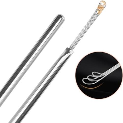 1pcs Three-linked Ear Wax Removal Tool Limpiador De Oidos Ear Cleaner Digging Earpick Ear Cleaning Sticks Nettoyage Oreille