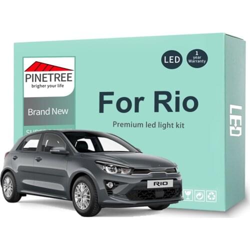 Led Interior Light Kit For Kia Rio 2001-2015 2016 2017 2018 2019 2020 Led Bulbs Map Dome Lights Canbus