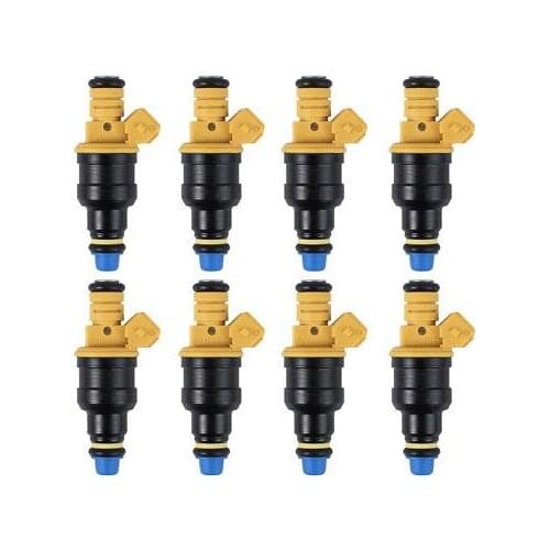 Set Of 8 Fuel Injector Nozzles For 1997 - 2002 Ford- E-150 Econoline Club Wagon 4.6L 5.4L V8 0280150556 FOTE-D5A