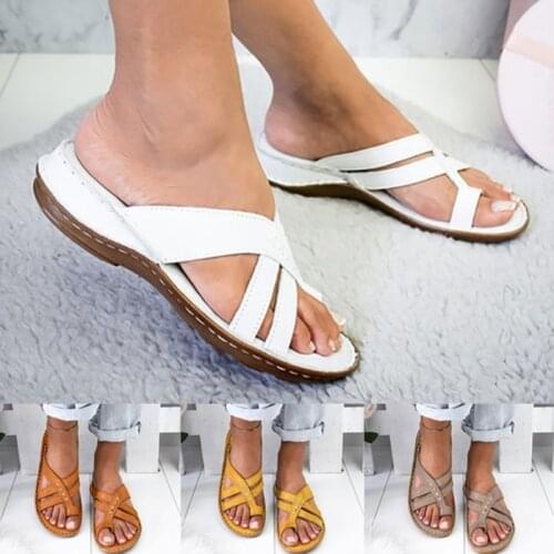 Women Slippers Gladiator Mixed Color Shoes Wedges Platform flip flops Beach Mules Ladies Slides Party Sandals Zapatos De Mujer