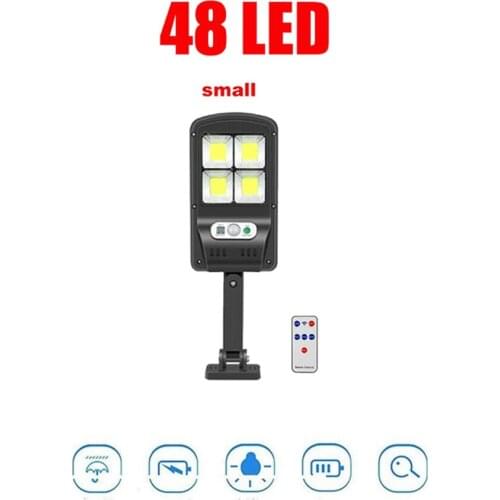 Tabular oblong 48 LED Garden Solar Light Motion Sensor Solar Lamp Powered By Sun Waterproof For Outdoor Wall Street Garden Deco