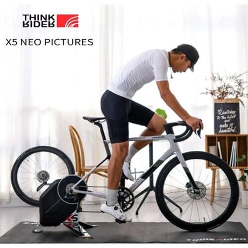 Thinkrider X5 MTB Road Bicycle Smart Indoor Riding Trainer Built-in Power Meter Bike Trainer Platform For PowerFun Zwift PerfPro
