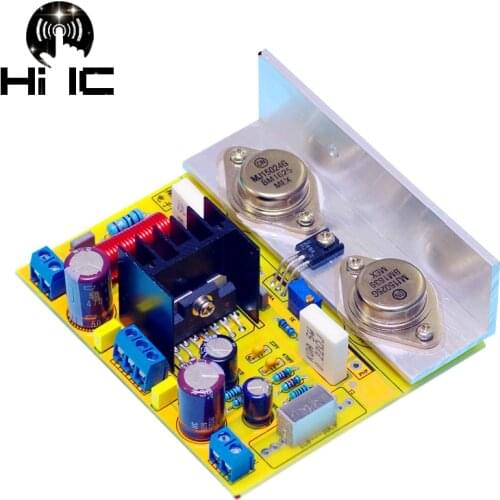 Amplifiers Audio Board AMP UPC1342V 110W Mono Split Amplifier Spare Parts ON MJ15024G MJ15025G/2SC2922 2SA1216/2SC5200 2SA1943