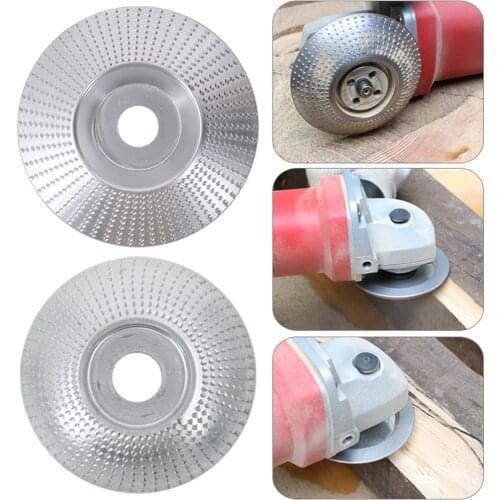 High Quality Woodworking Grinding Wheel Rotary Disc Sanding Wood Carving Tool Abrasive Disc Tools For Angle Grinder 4 inch Bore