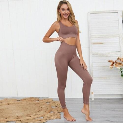 2020 High Performance Comfortable Crop Top Women Workout Clothing Sexy Yoga Sets