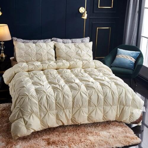 95% White Goose Down Comforter For Winter Autumn Duvet Insert Blanket Filling Feather Down Quilt Duvet King Queen Twin Size