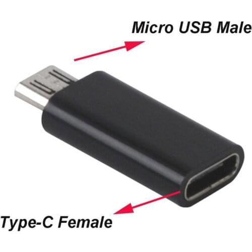Converter Data Adapter Type-c Male Connector To Micro Usb 2.0 Female Usb 3.1 Accessories For Mobile Phone Converter Data