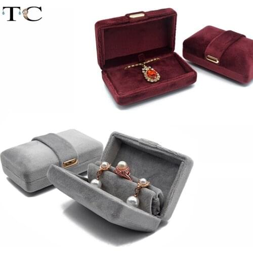 Deluxe Chain Necklace Case Display Bracelet Holder Necklace Holder Jewelry Storage Organizer Packaging Gift Box