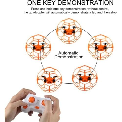 RC Quadcopter Headless Drone Toys Remote Control Drone 1340 2.4GHz 4CH RC Ball drone Mini Drone Flip Ball Helicopter