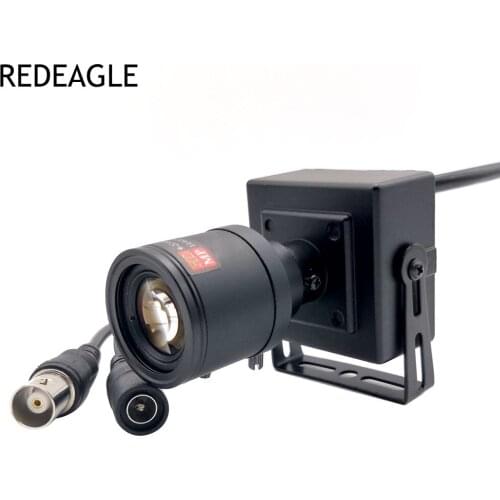 REDEAGLE 6-22mm Lens Varifocal Zoom Adjustable Metal Housing 1200TVL Analog Video CCTV Security Surveillance Camera Overtaking