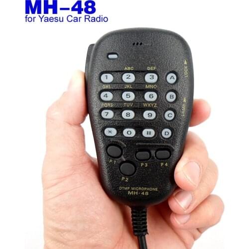 MH-48 Speaker Microphone for Yeasu FT-2800M FT-7100M FT-7800R FT-7900R FT-1807 FT-2900R FT-8800 Car Mobile Radio Walkie Talkie