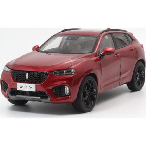 1:18 Diecast Model for Great Wall WEY VV7 2017 SUV Alloy Toy Car Miniature Collection Gifts China Brand