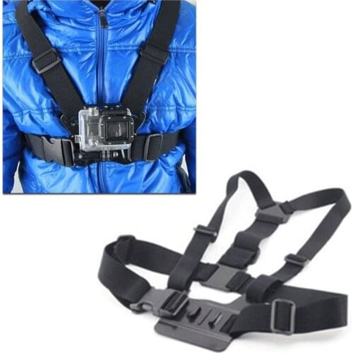 Chest Belt Strap Harness Mount Camera Headstrap Mount + Quick Clip for Go-pro Hero 4 Hero 3 Hero 3+ Hero 2 (Chest Strap) Hot