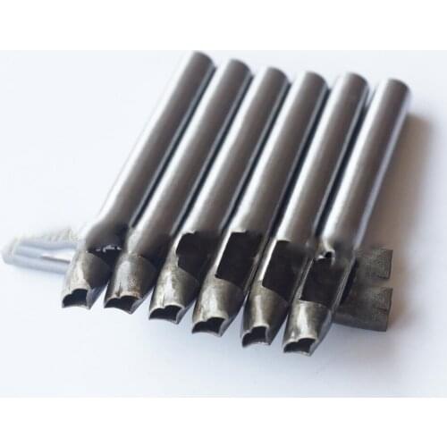 Wholesale custom DIY leather punching punching round punching flower punch series goose shaped flower punching