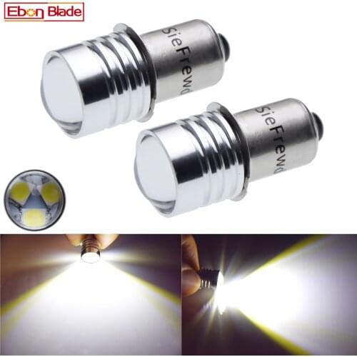 Pair P13.5S PR2 PR3 LED 3030 3SMD LED Emergency Work Light Torch Torches Flashlight Lamp Replacement Bulb 3V 4.5V 6V 12V 18V 24V